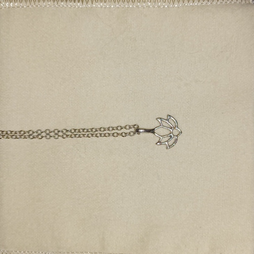 Lotus necklace